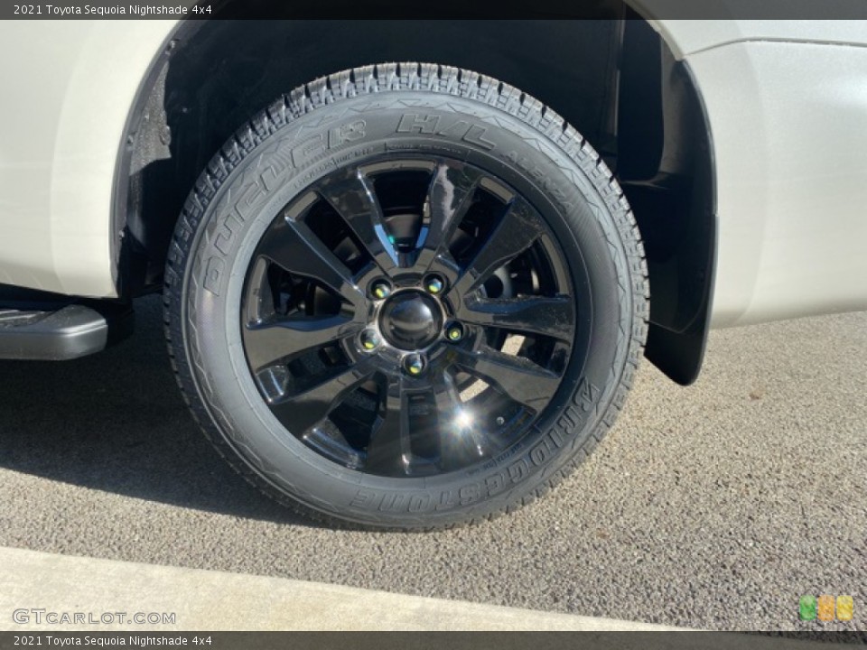 2021 Toyota Sequoia Nightshade 4x4 Wheel and Tire Photo #140202876