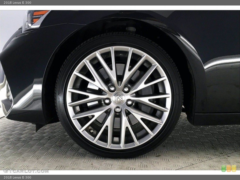 2018 Lexus IS 300 Wheel and Tire Photo #140203690