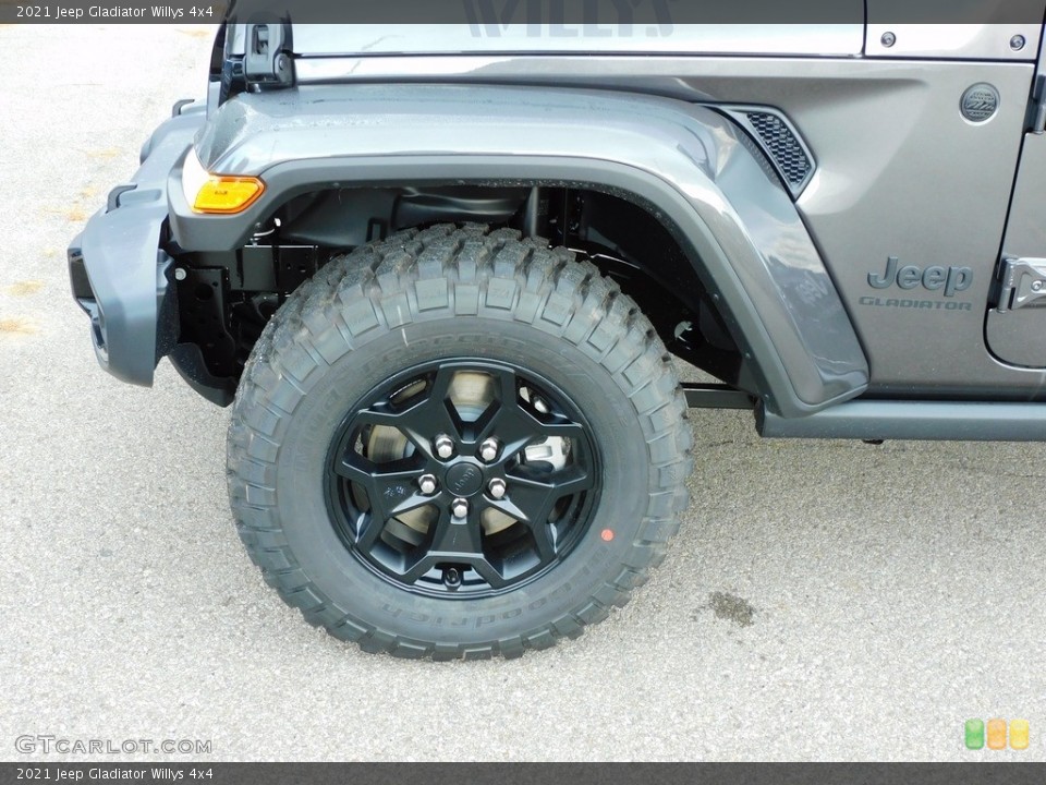 2021 Jeep Gladiator Willys 4x4 Wheel and Tire Photo #140209242
