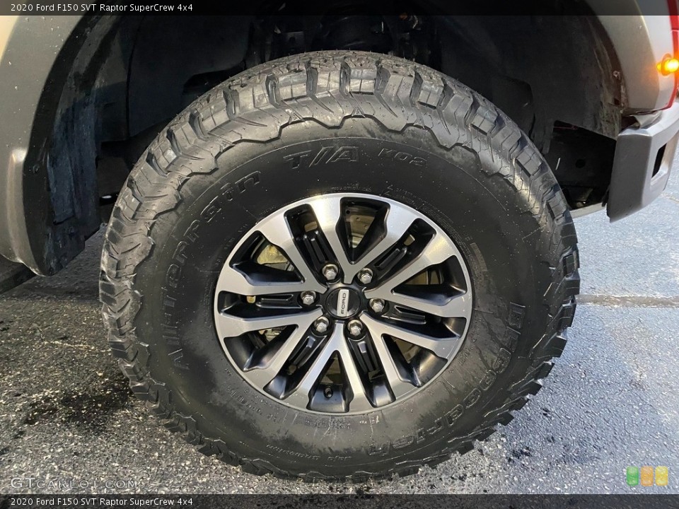 2020 Ford F150 SVT Raptor SuperCrew 4x4 Wheel and Tire Photo #140209284
