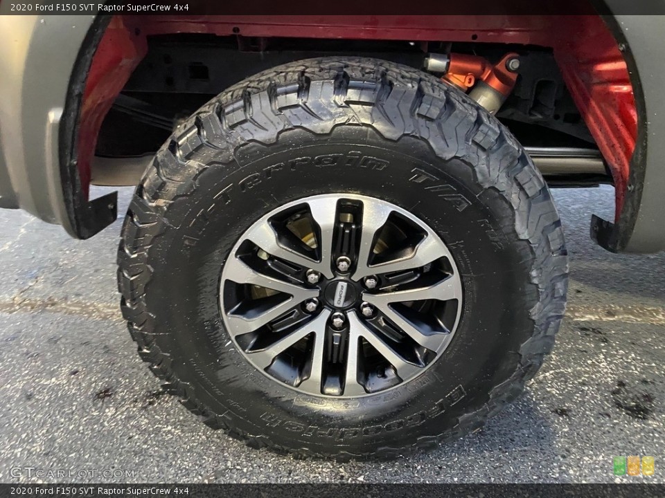 2020 Ford F150 SVT Raptor SuperCrew 4x4 Wheel and Tire Photo #140209308