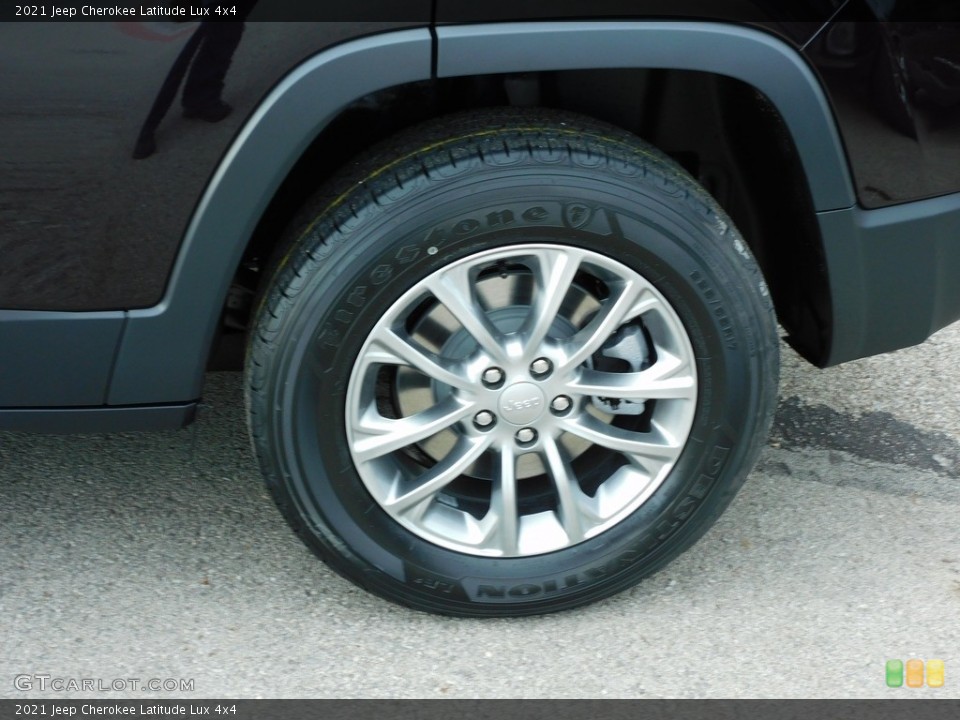2021 Jeep Cherokee Latitude Lux 4x4 Wheel and Tire Photo #140209587