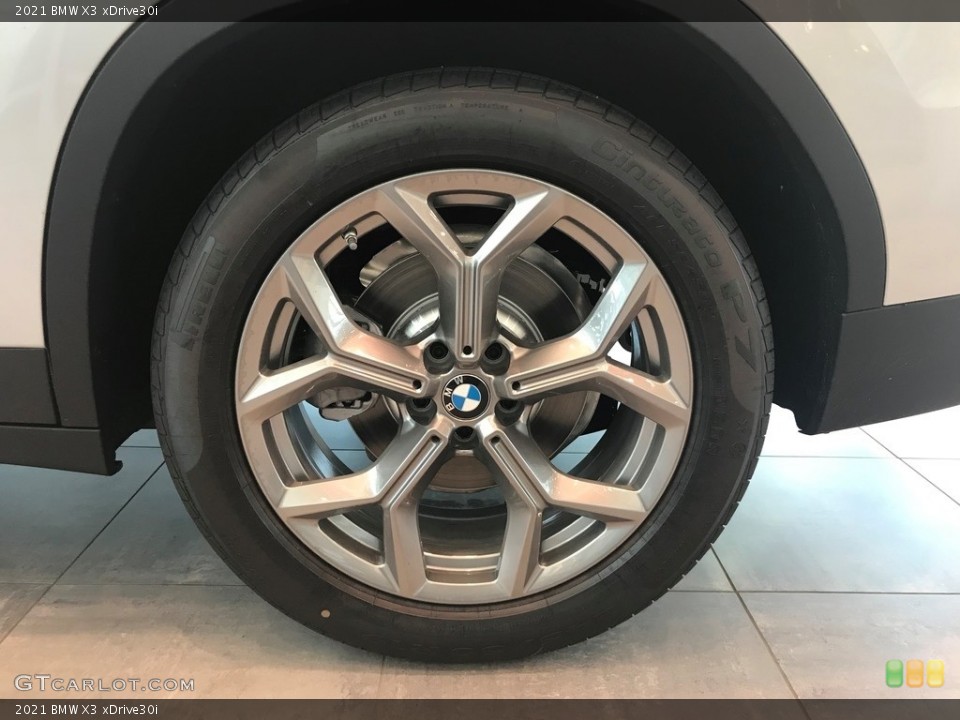 2021 BMW X3 xDrive30i Wheel and Tire Photo #140211735