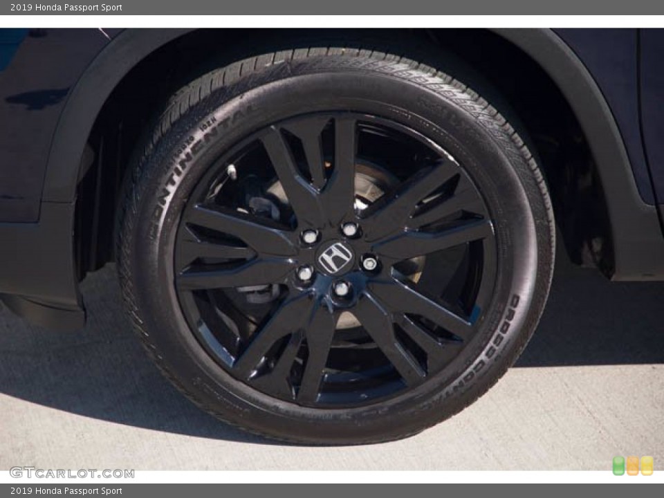 2019 Honda Passport Sport Wheel and Tire Photo #140212752