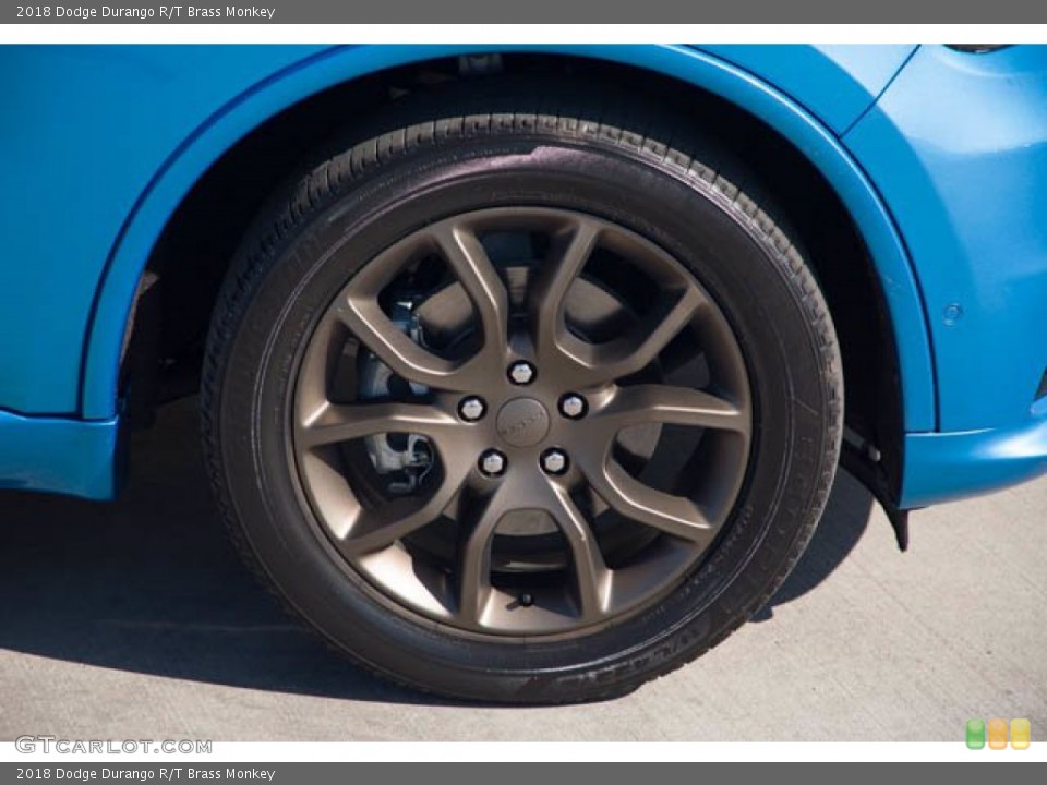 2018 Dodge Durango R/T Brass Monkey Wheel and Tire Photo #140213631