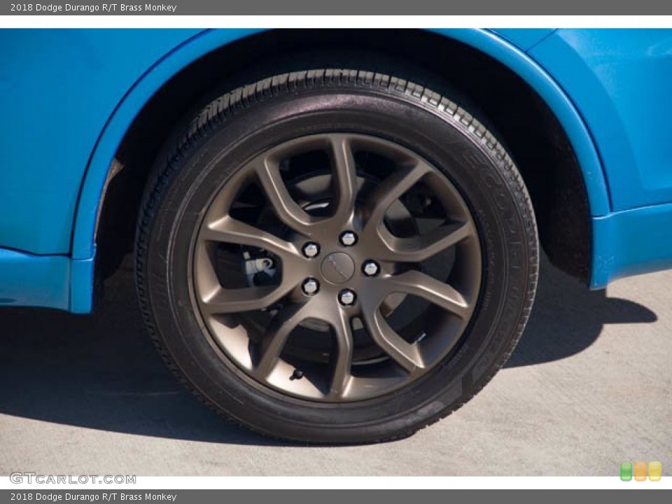 2018 Dodge Durango R/T Brass Monkey Wheel and Tire Photo #140213652