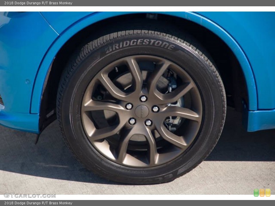 2018 Dodge Durango R/T Brass Monkey Wheel and Tire Photo #140213673