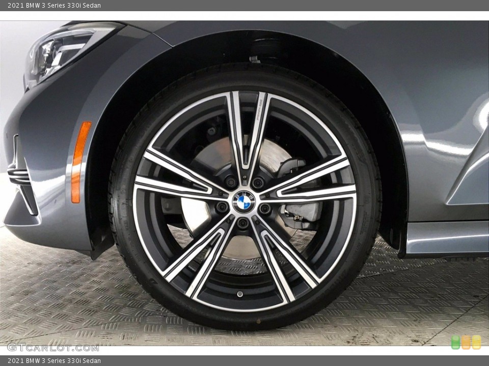 2021 BMW 3 Series 330i Sedan Wheel and Tire Photo #140216349