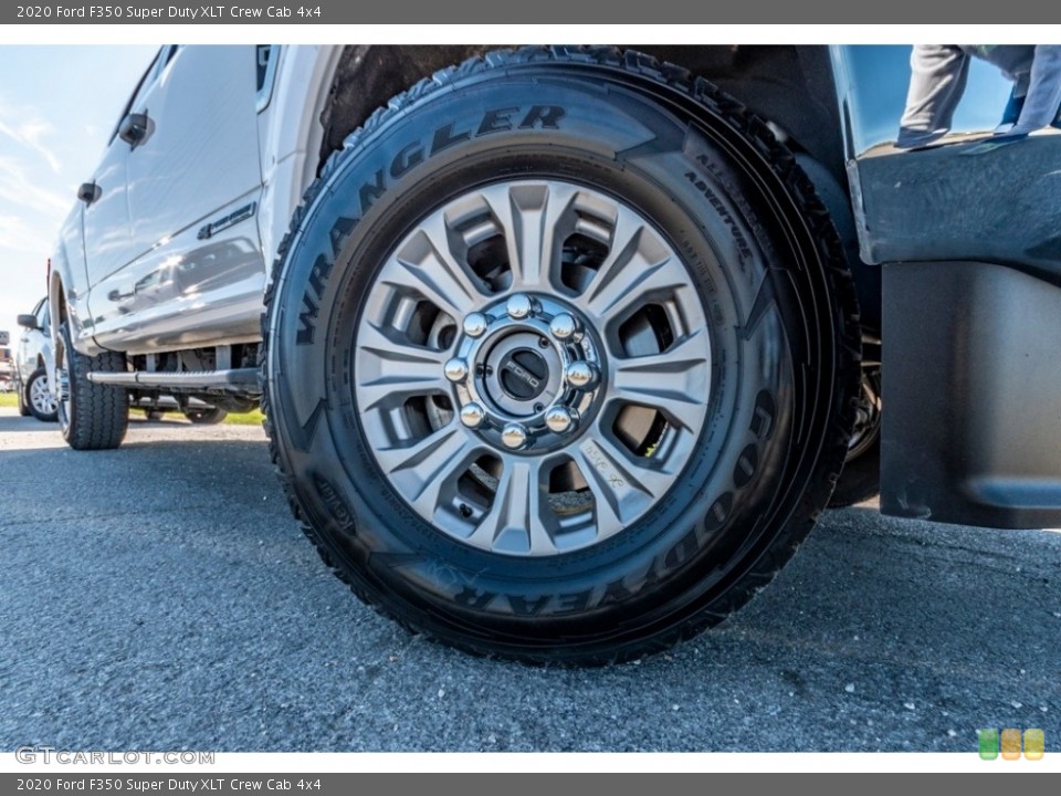 2020 Ford F350 Super Duty XLT Crew Cab 4x4 Wheel and Tire Photo #140220355