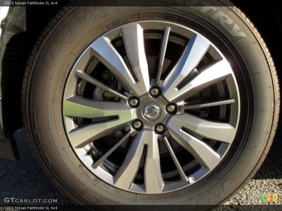 2020 Nissan Pathfinder SL 4x4 Wheel and Tire Photo #140224210