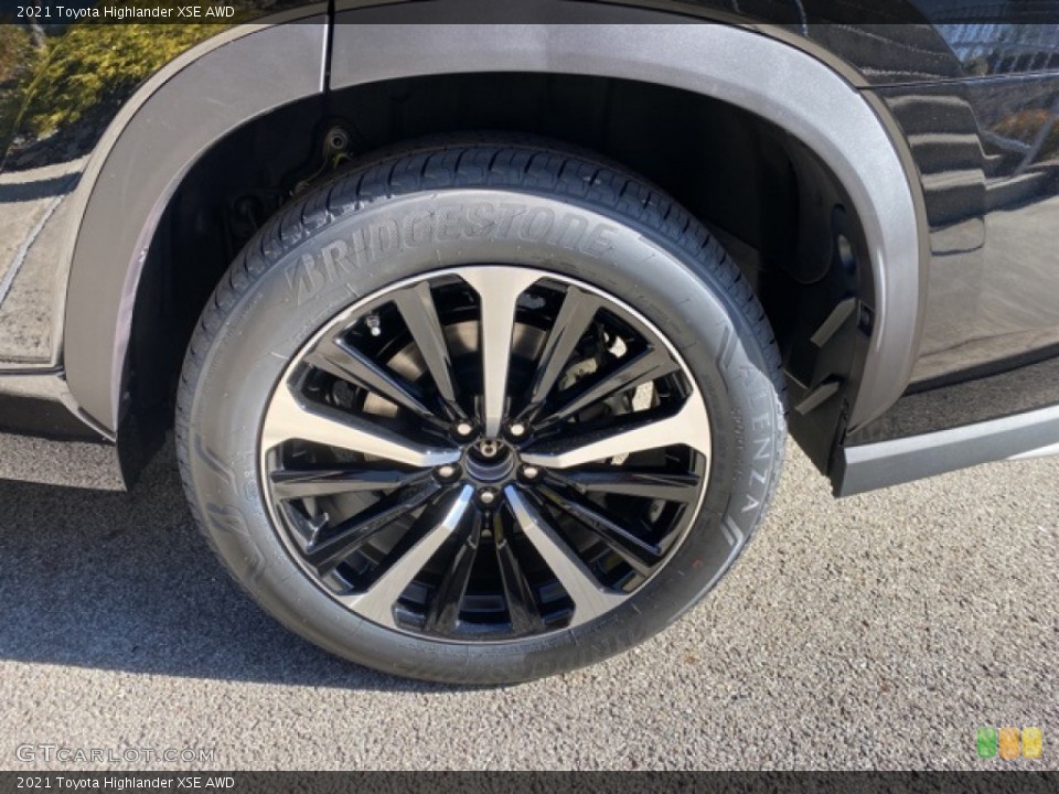 2021 Toyota Highlander XSE AWD Wheel and Tire Photo #140224975