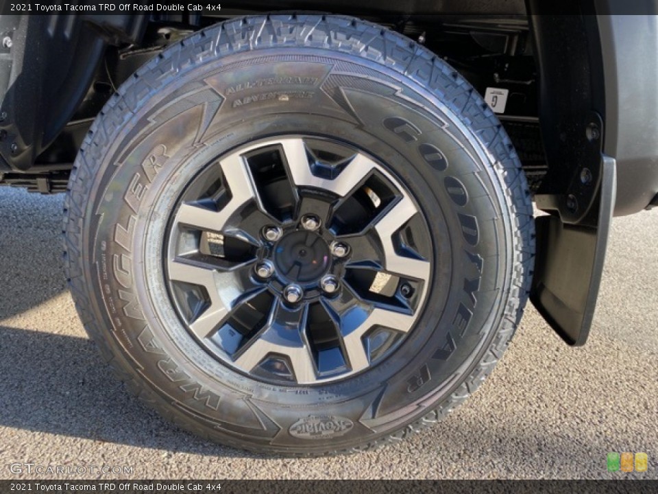 2021 Toyota Tacoma TRD Off Road Double Cab 4x4 Wheel and Tire Photo #140225545