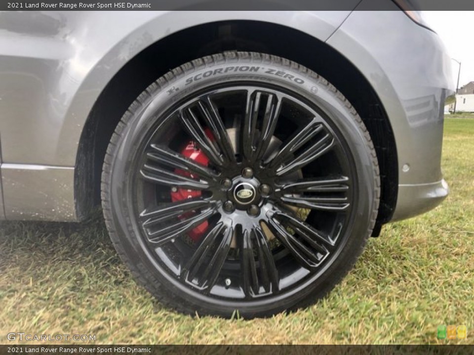 2021 Land Rover Range Rover Sport HSE Dynamic Wheel and Tire Photo #140231388
