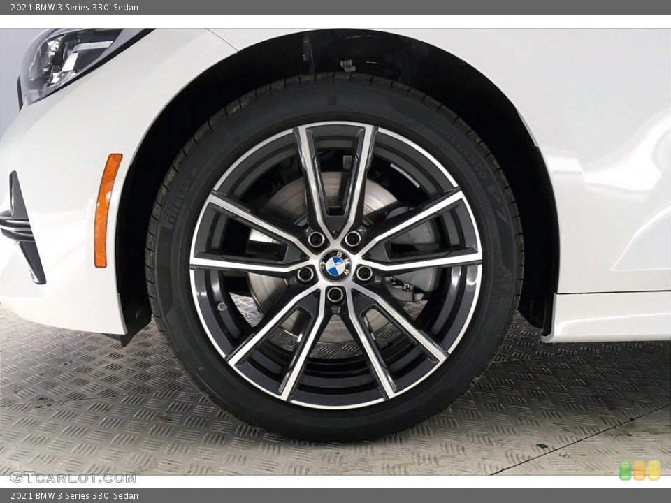 2021 BMW 3 Series 330i Sedan Wheel and Tire Photo #140239531