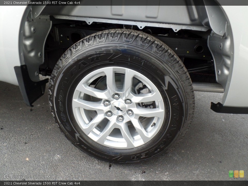 2021 Chevrolet Silverado 1500 RST Crew Cab 4x4 Wheel and Tire Photo #140242394