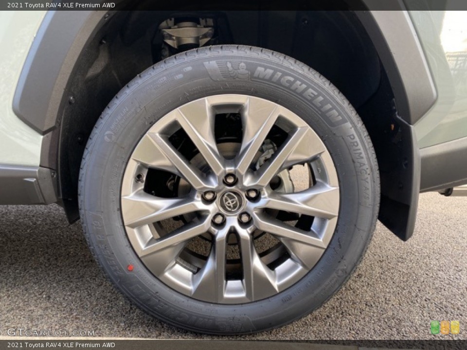 2021 Toyota RAV4 XLE Premium AWD Wheel and Tire Photo #140242508