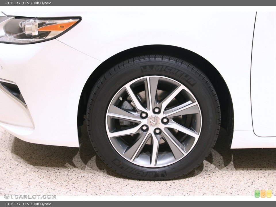 2016 Lexus ES 300h Hybrid Wheel and Tire Photo #140244635