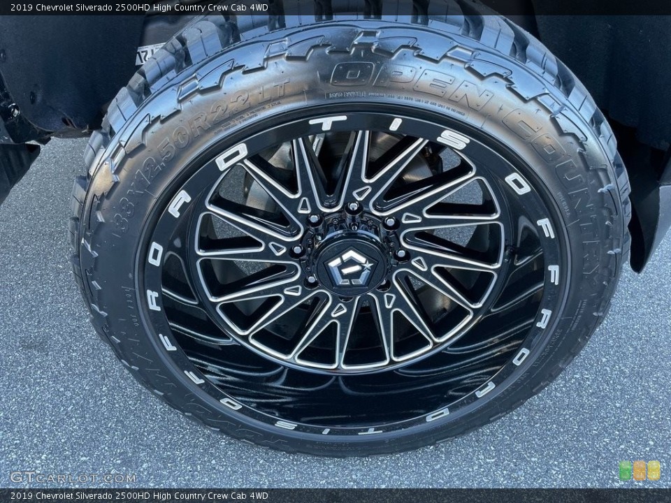 2019 Chevrolet Silverado 2500HD Custom Wheel and Tire Photo #140244644