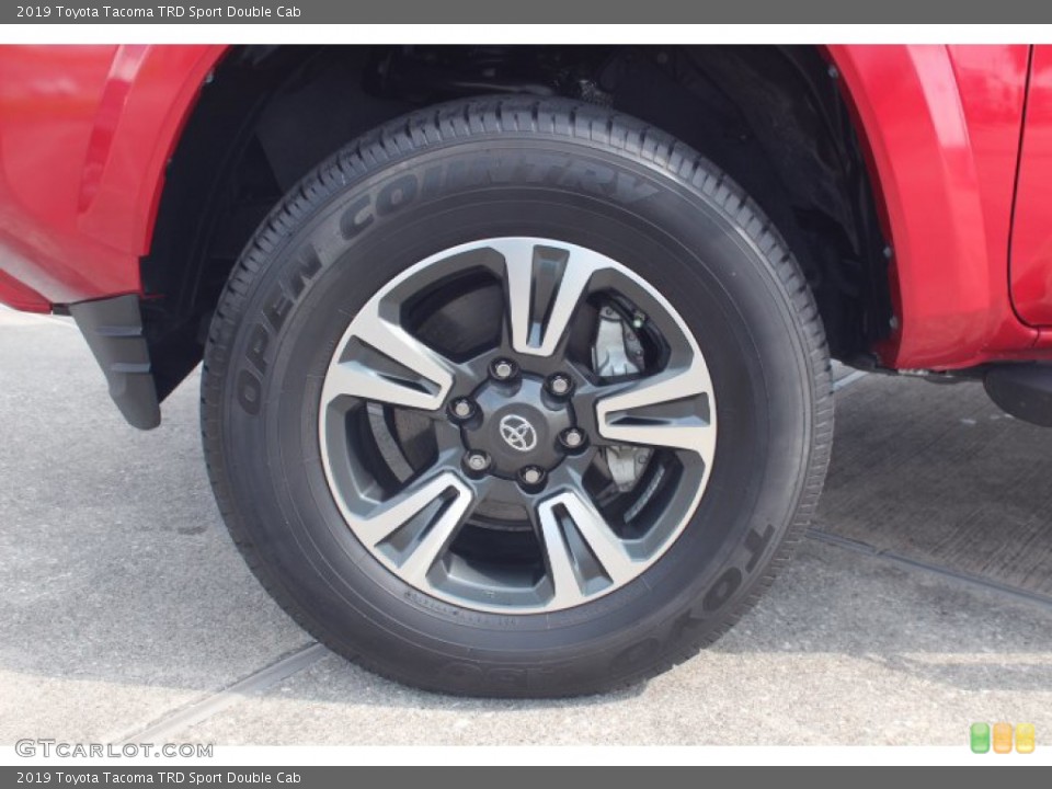2019 Toyota Tacoma TRD Sport Double Cab Wheel and Tire Photo #140266613