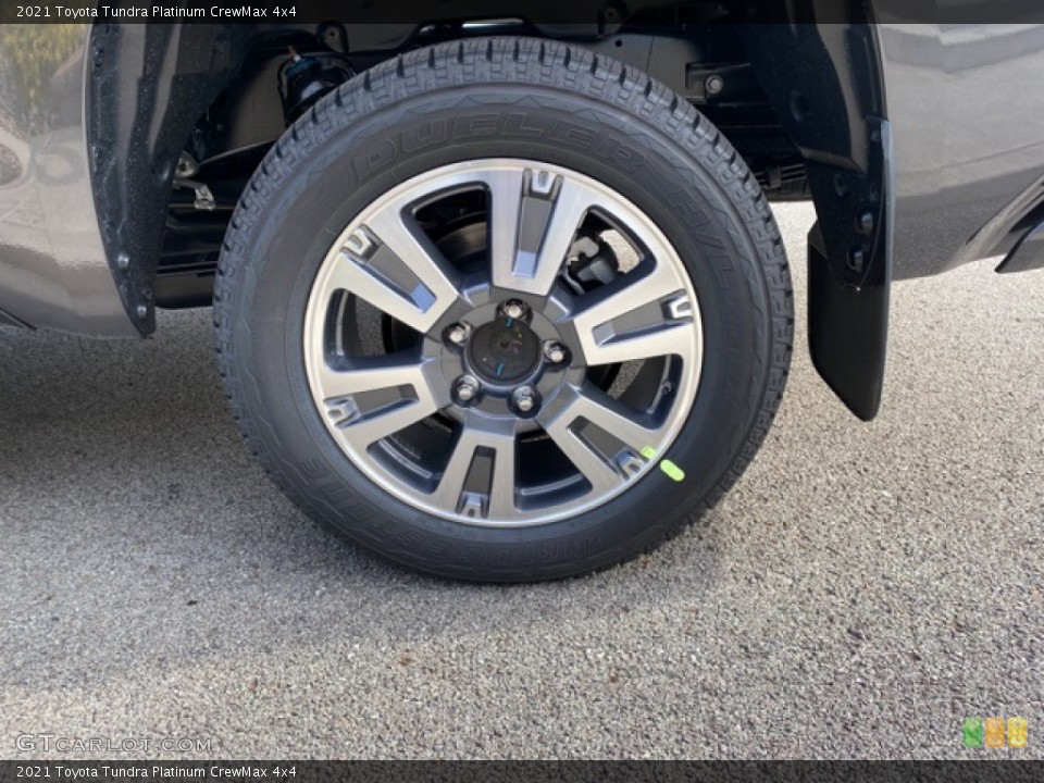 2021 Toyota Tundra Platinum CrewMax 4x4 Wheel and Tire Photo #140268725