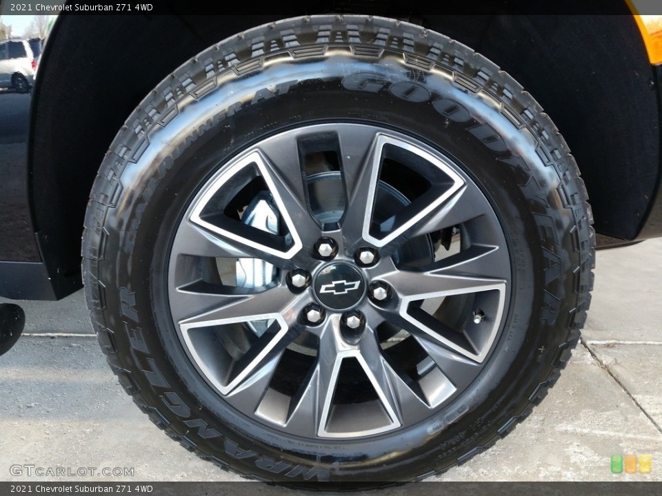 2021 Chevrolet Suburban Z71 4WD Wheel and Tire Photo #140271734