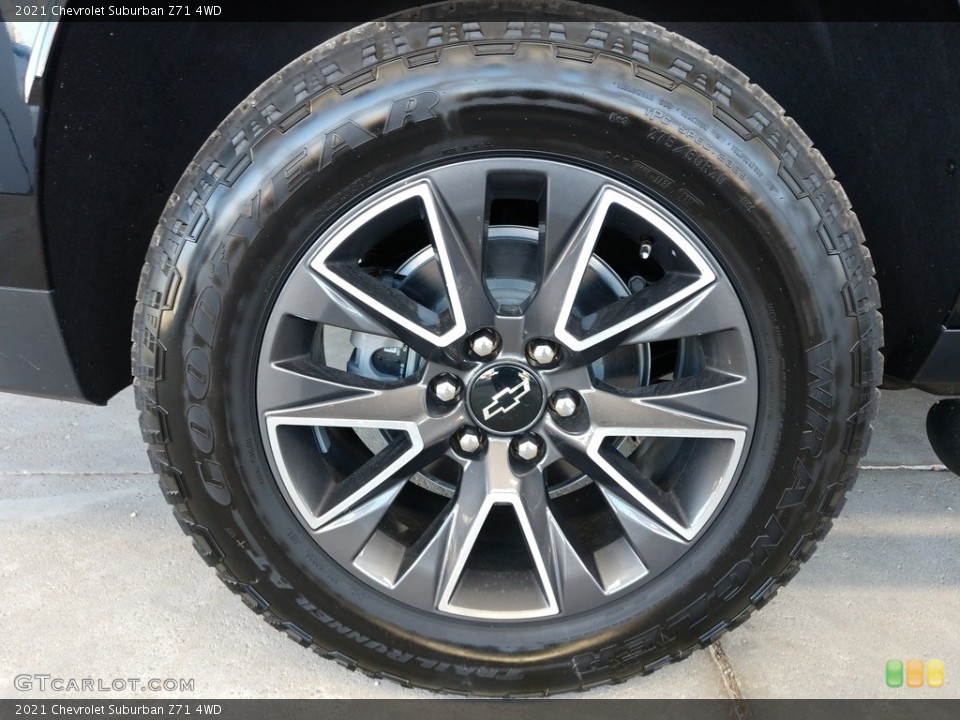 2021 Chevrolet Suburban Z71 4WD Wheel and Tire Photo #140271758