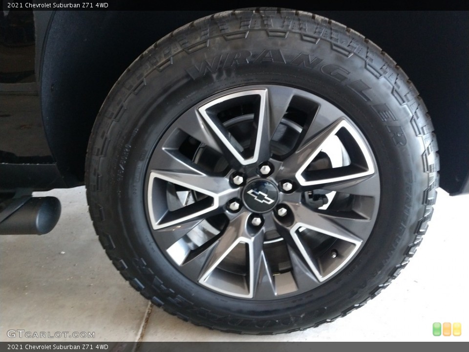 2021 Chevrolet Suburban Z71 4WD Wheel and Tire Photo #140271776