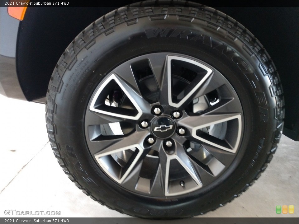 2021 Chevrolet Suburban Z71 4WD Wheel and Tire Photo #140271800