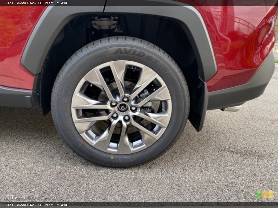 2021 Toyota RAV4 XLE Premium AWD Wheel and Tire Photo 140275373