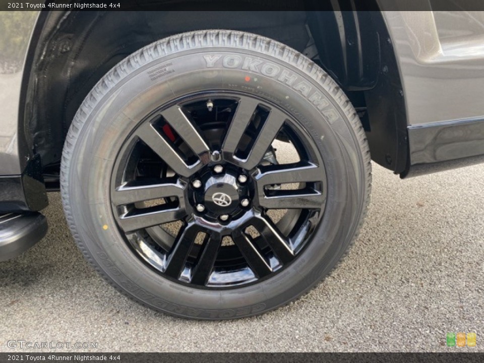 2021 Toyota 4Runner Nightshade 4x4 Wheel and Tire Photo #140277497