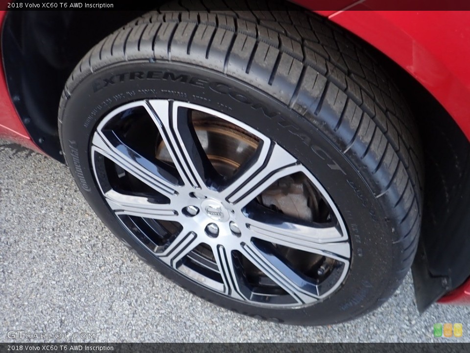 2018 Volvo XC60 T6 AWD Inscription Wheel and Tire Photo #140279045