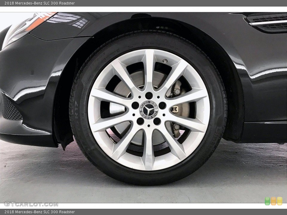 2018 Mercedes-Benz SLC 300 Roadster Wheel and Tire Photo #140281596