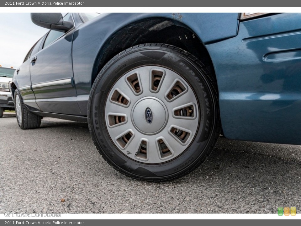 2011 Ford Crown Victoria Police Interceptor Wheel and Tire Photo #140287564