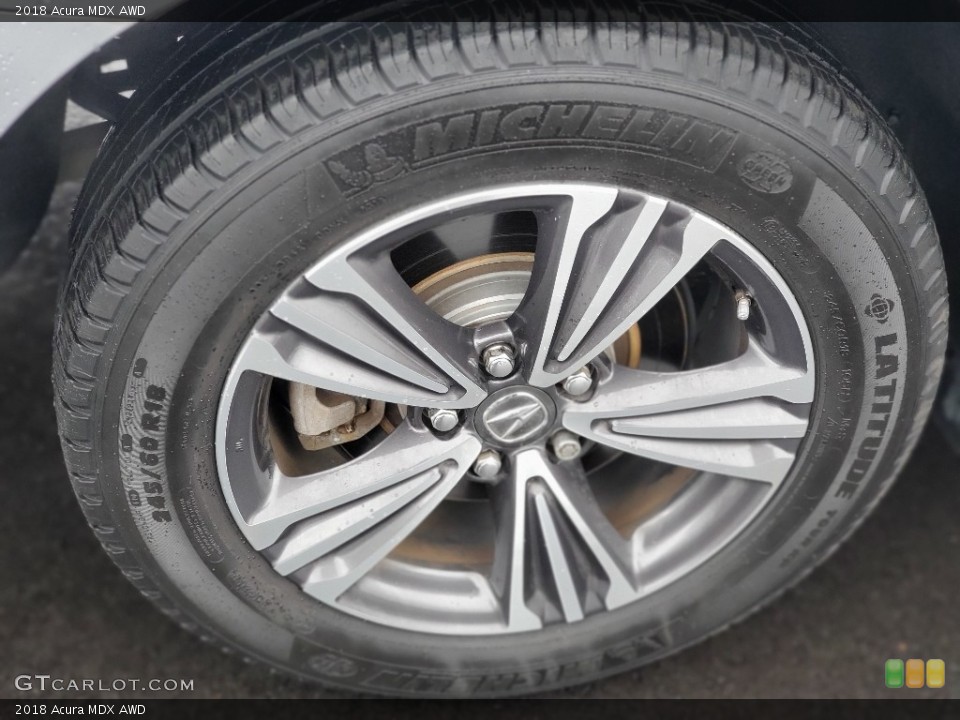 2018 Acura MDX AWD Wheel and Tire Photo #140291887
