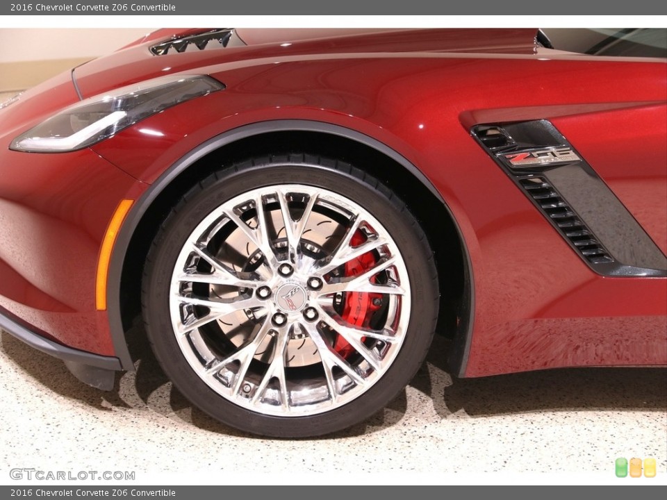 2016 Chevrolet Corvette Z06 Convertible Wheel and Tire Photo #140291944