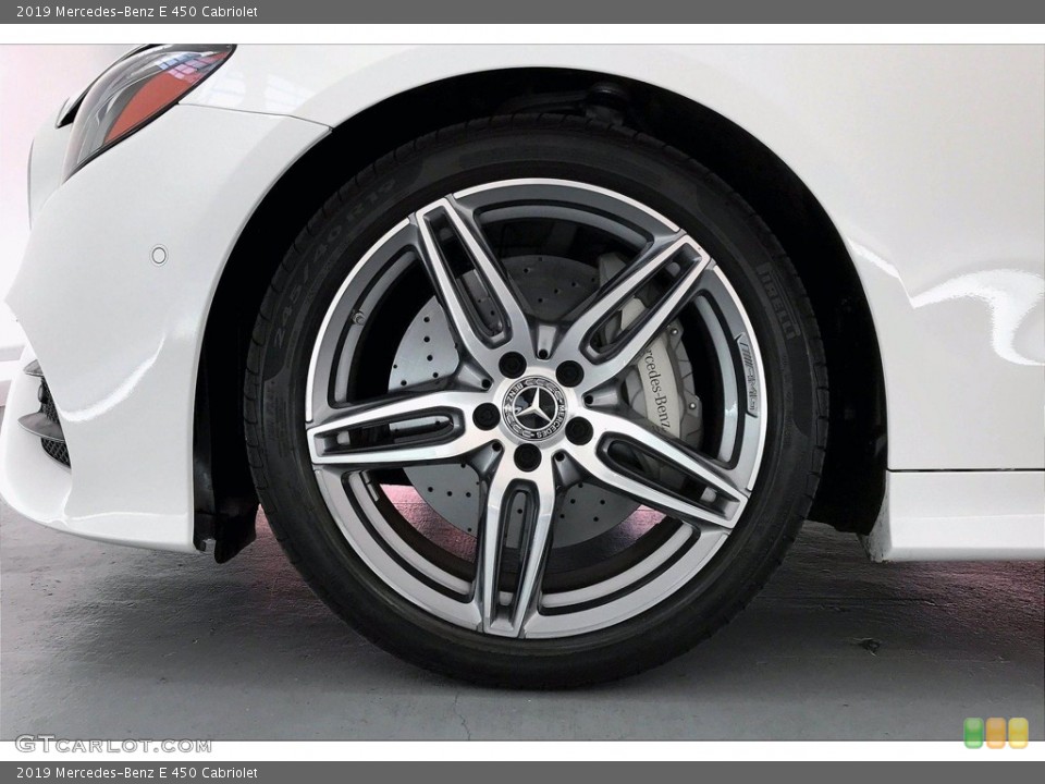 2019 Mercedes-Benz E 450 Cabriolet Wheel and Tire Photo #140304547