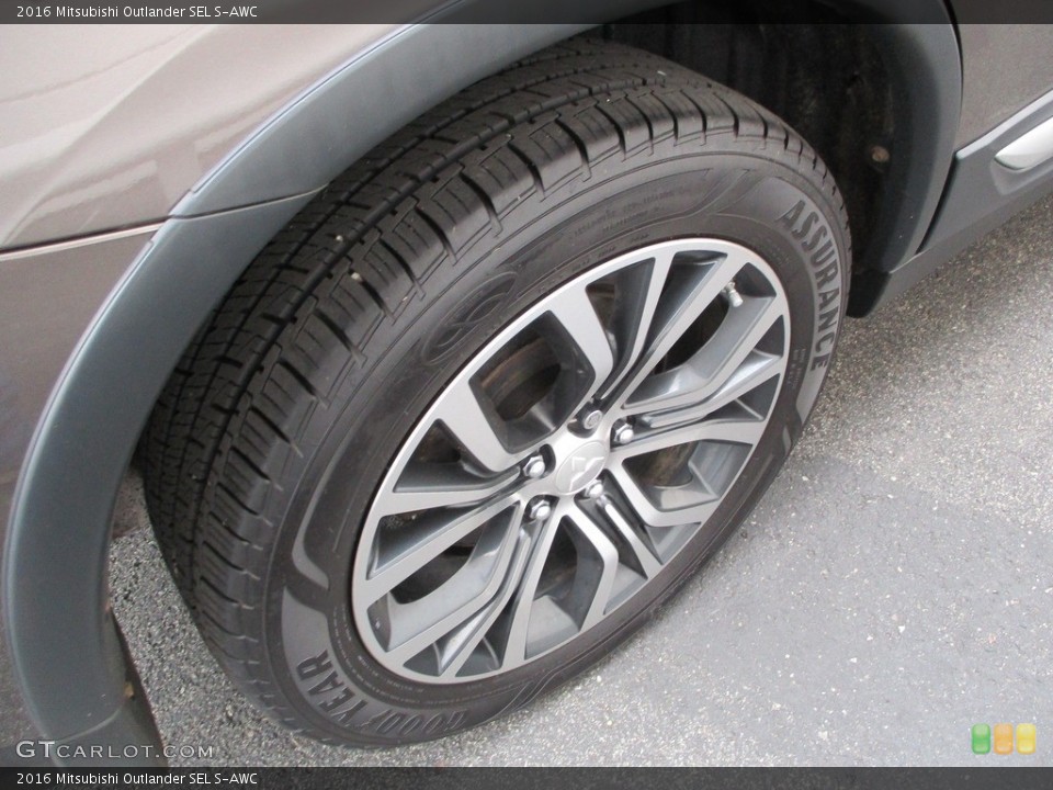 2016 Mitsubishi Outlander SEL S-AWC Wheel and Tire Photo #140308191