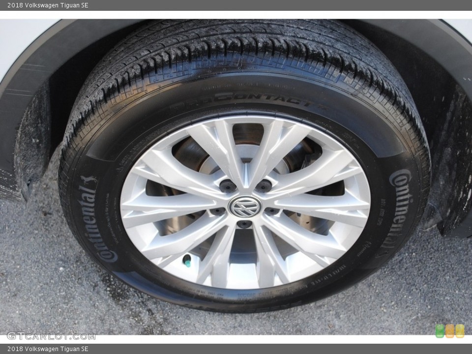 2018 Volkswagen Tiguan SE Wheel and Tire Photo #140309791