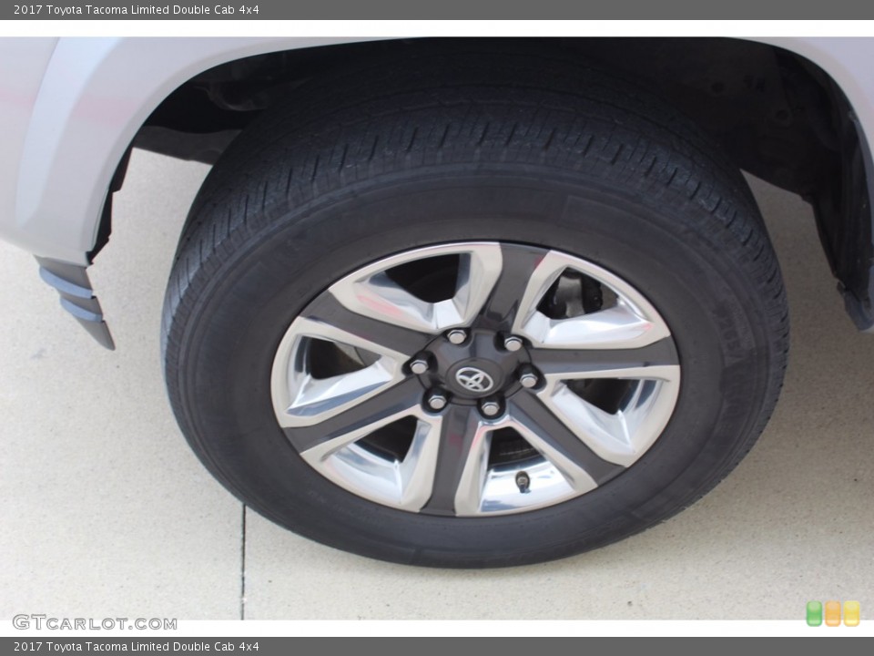 2017 Toyota Tacoma Limited Double Cab 4x4 Wheel and Tire Photo #140320926