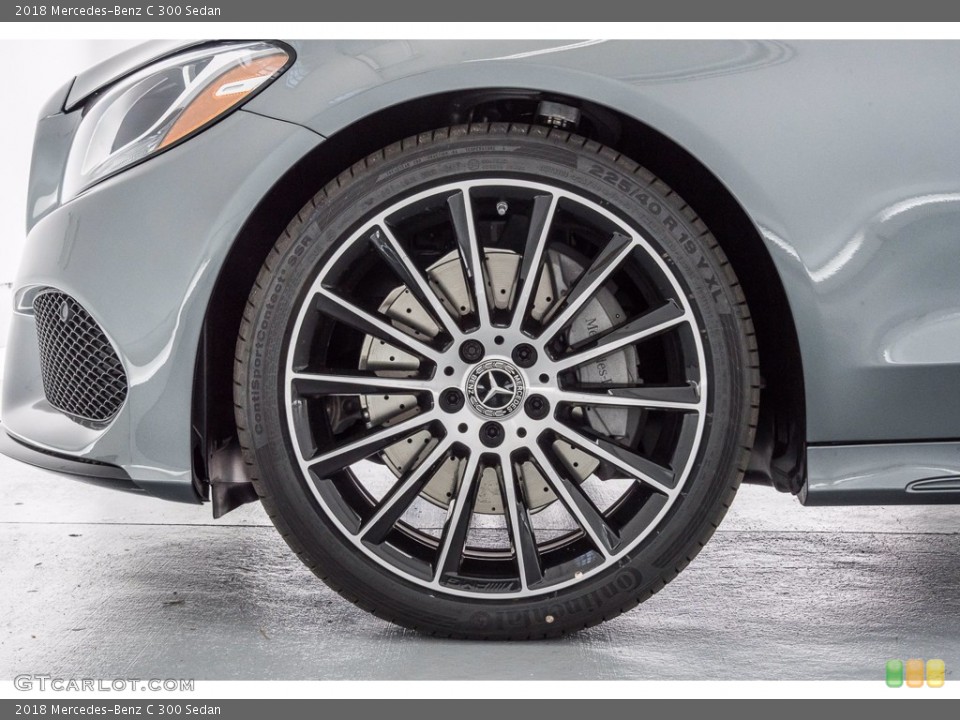 2018 Mercedes-Benz C 300 Sedan Wheel and Tire Photo #140323248
