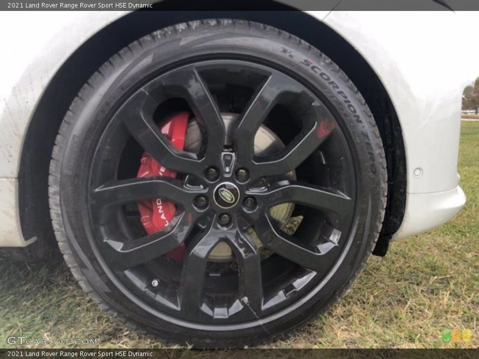 2021 Land Rover Range Rover Sport HSE Dynamic Wheel and Tire Photo #140342709