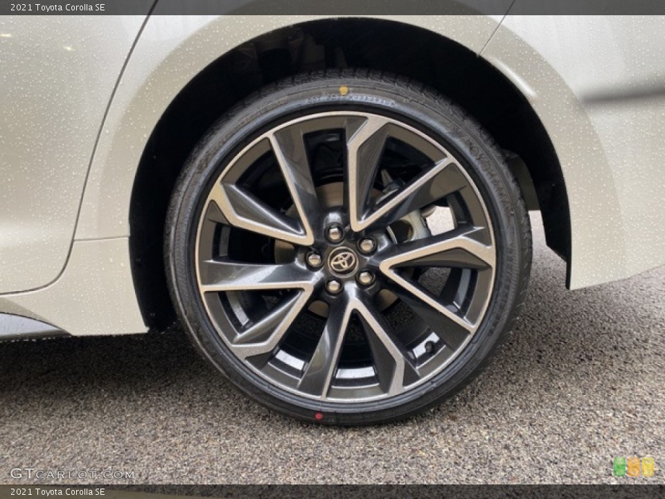 2021 Toyota Corolla SE Wheel and Tire Photo #140354310