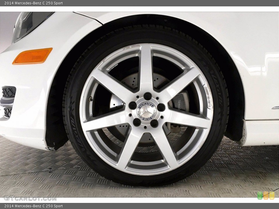 2014 Mercedes-Benz C 250 Sport Wheel and Tire Photo #140357401