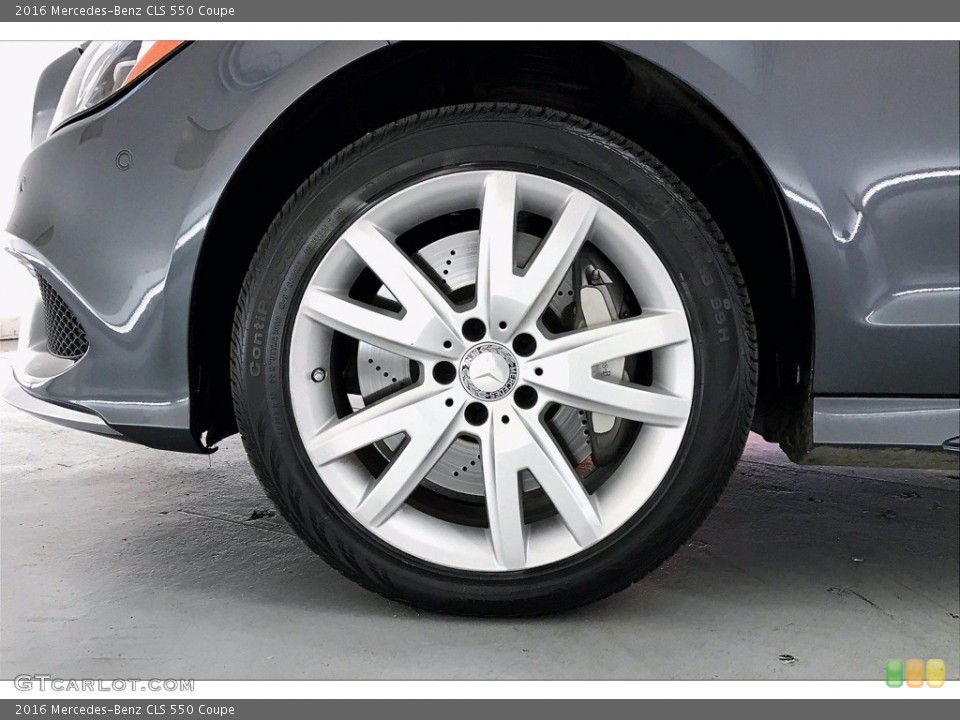 2016 Mercedes-Benz CLS 550 Coupe Wheel and Tire Photo #140358885
