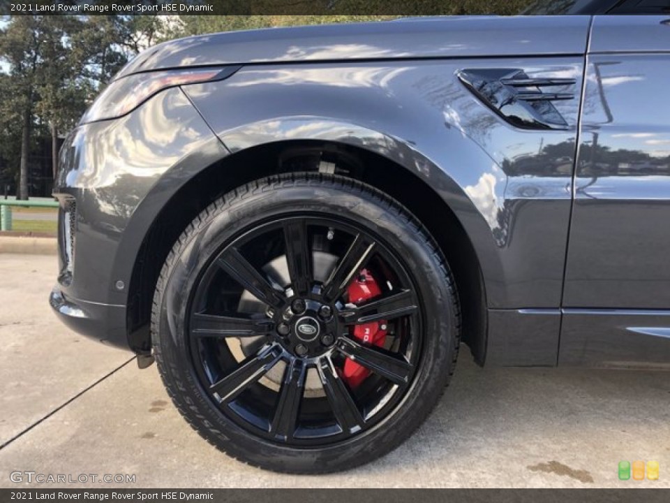 2021 Land Rover Range Rover Sport HSE Dynamic Wheel and Tire Photo #140359861