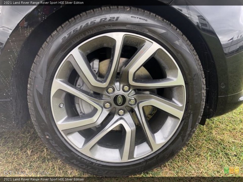 2021 Land Rover Range Rover Sport HSE Silver Edition Wheel and Tire Photo #140372695