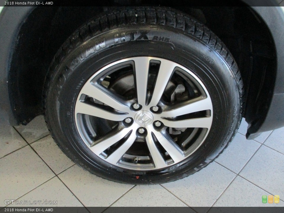 2018 Honda Pilot EX-L AWD Wheel and Tire Photo #140375702