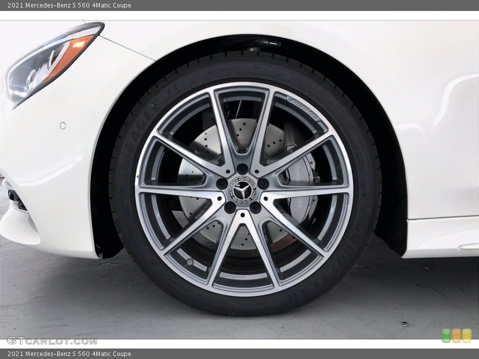 2021 Mercedes-Benz S 560 4Matic Coupe Wheel and Tire Photo #140378876