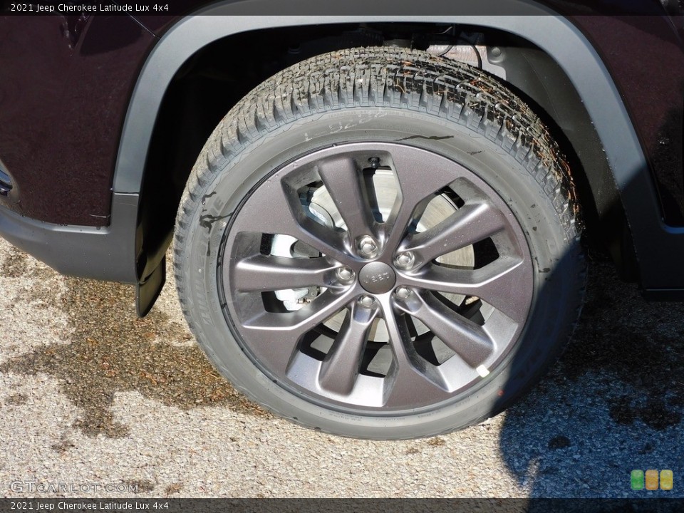 2021 Jeep Cherokee Latitude Lux 4x4 Wheel and Tire Photo #140383006