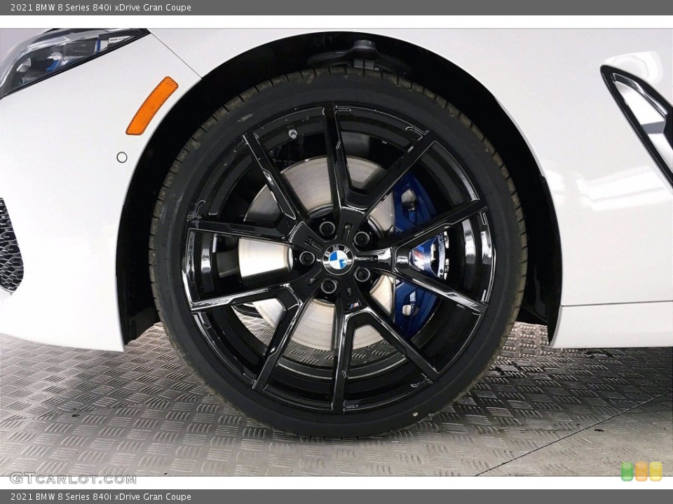 2021 BMW 8 Series 840i xDrive Gran Coupe Wheel and Tire Photo #140383855
